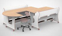 Tangara Ergo U tafelcombi 210 met banken   1